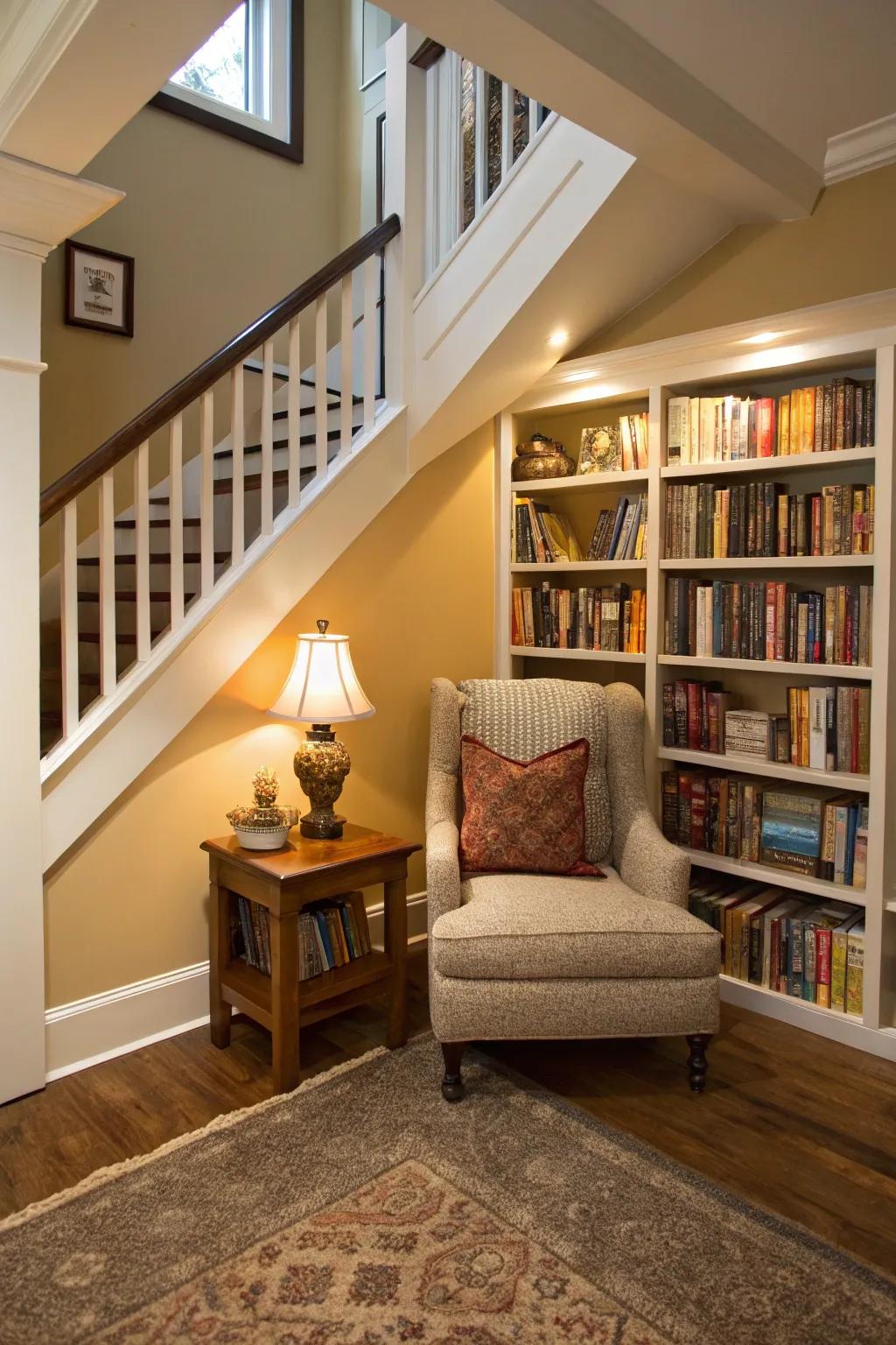 Creative application of space adds distinctiveness to a dwelling.