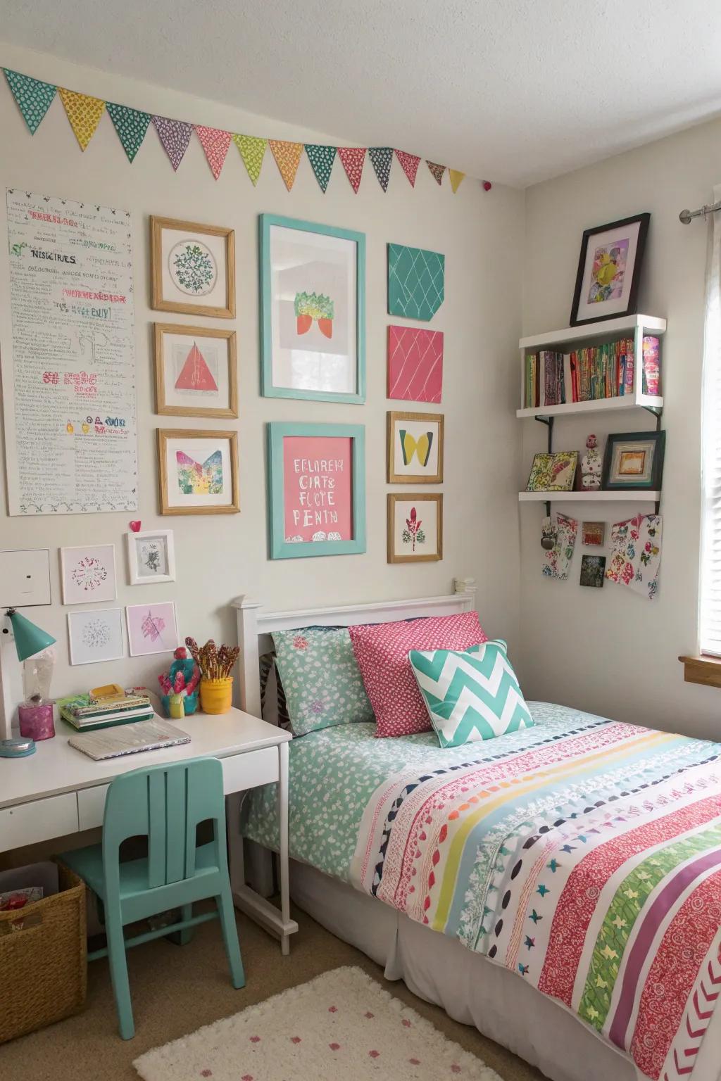 DIY projects add a personal and creative touch to a tween's living space, fostering a sense of ownership and pride.