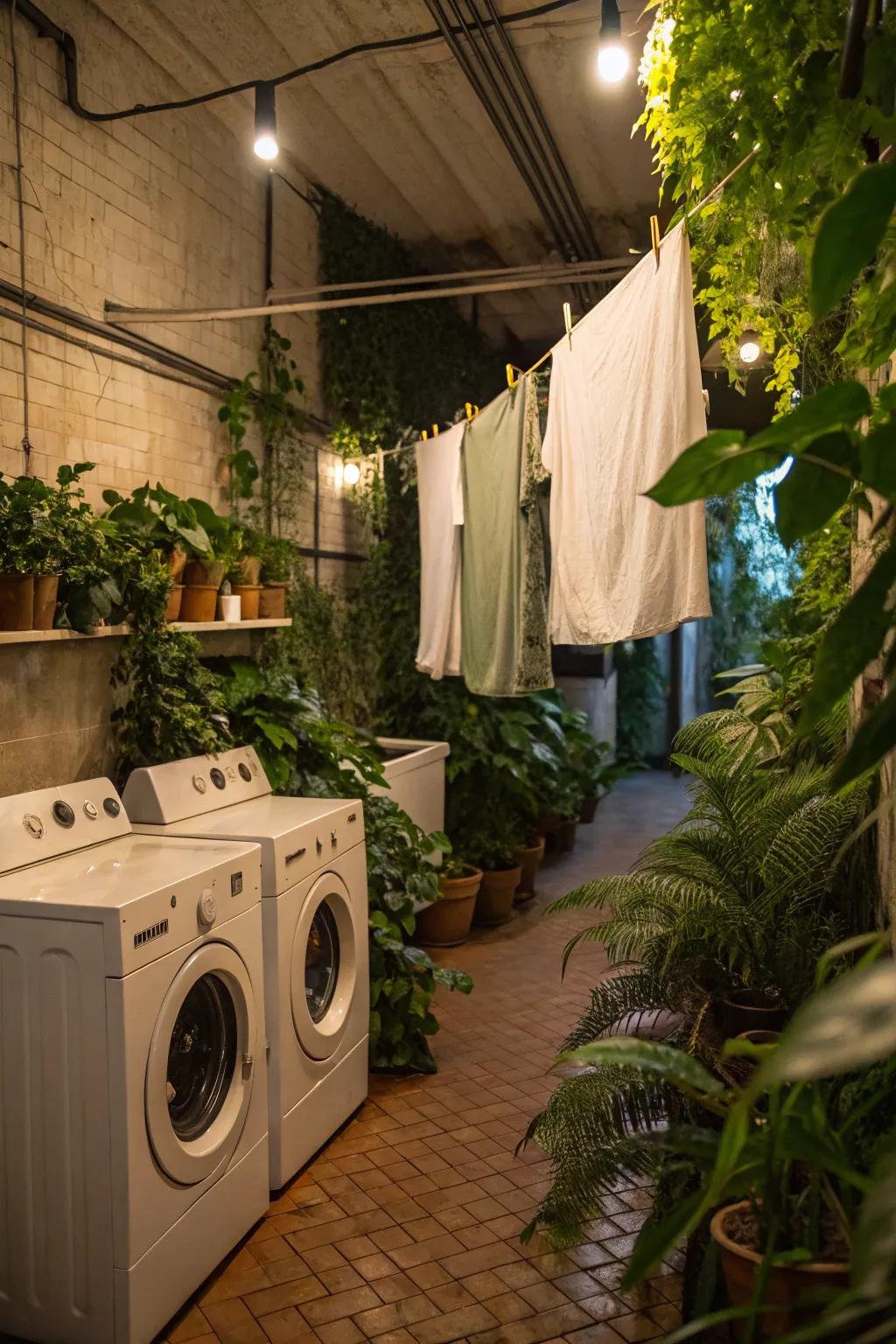 Lively foliage that breathes life into the vintage design.