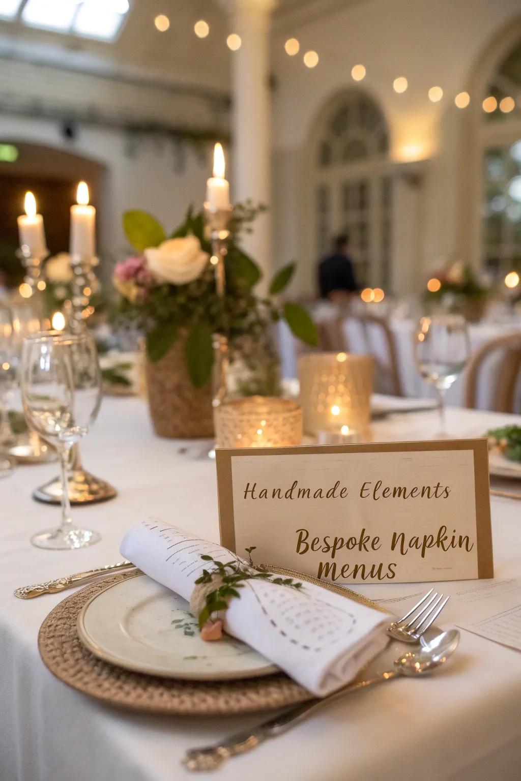 Handmade accents contribute a layer of personalization.