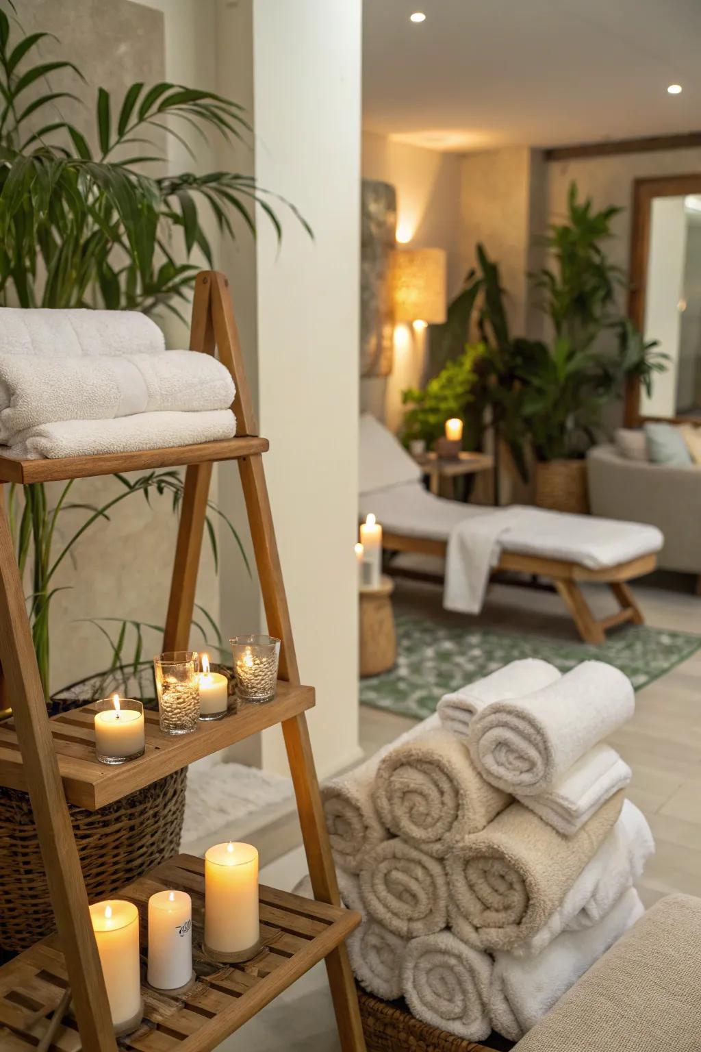 A serene spa space for supreme unwinding.