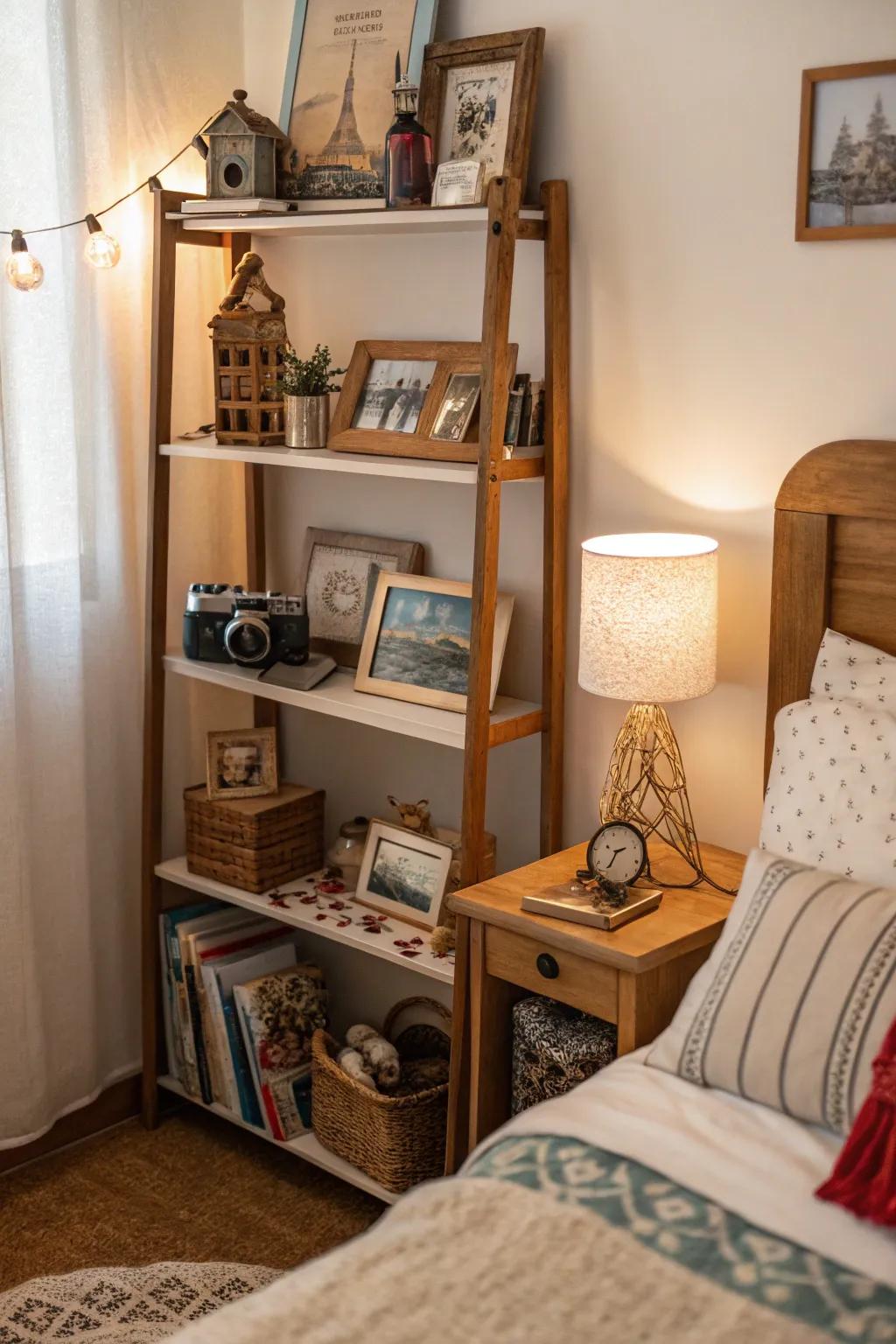 Personal mementos make your space feel uniquely yours