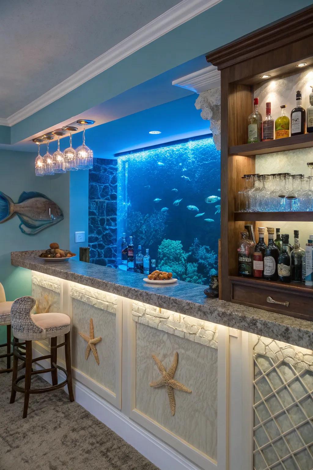 Submerged adventure concept provides a serene, immersive experience.