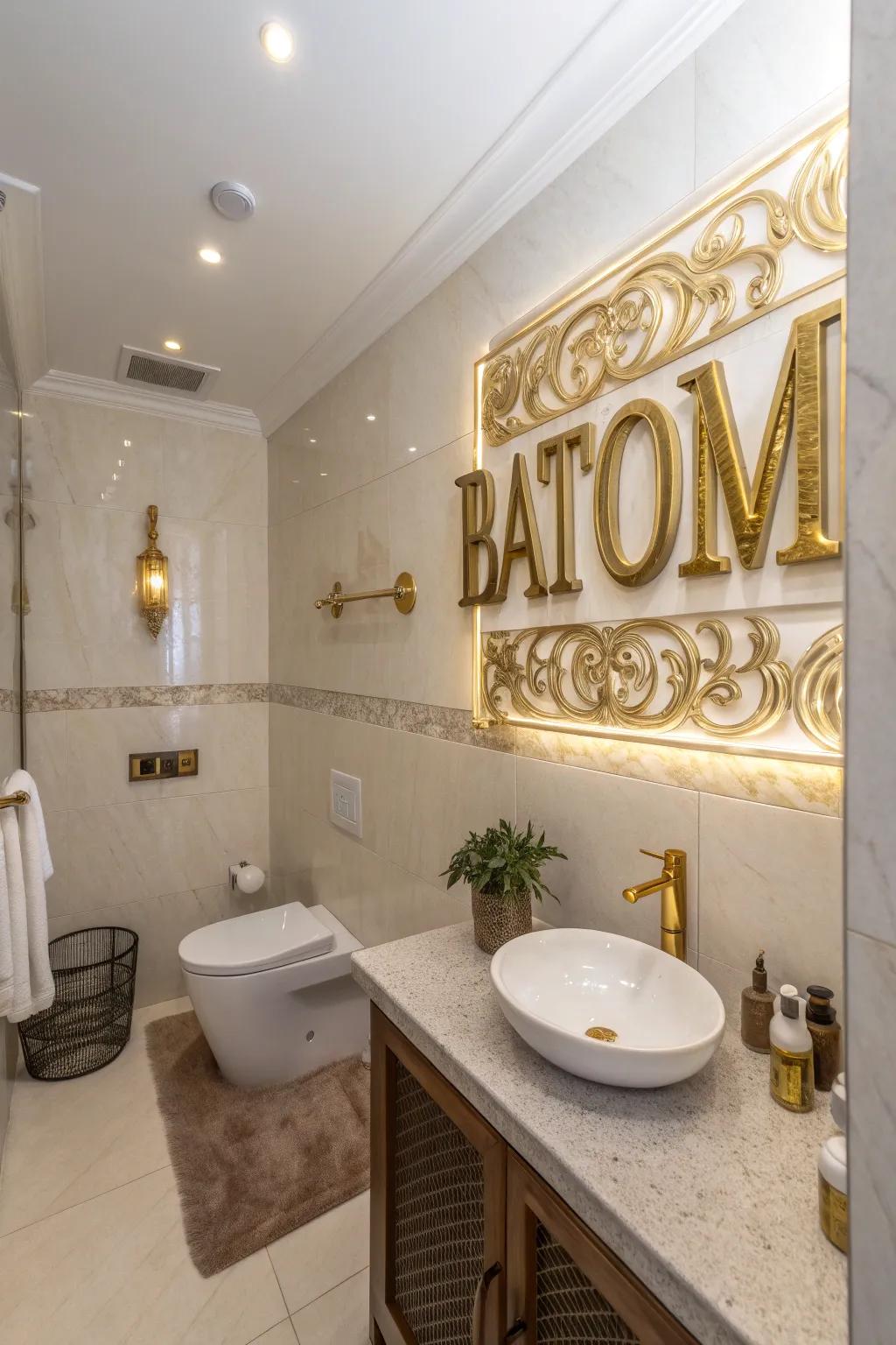 With glamorous gold-highlighted graphics, you can take your design to the next level.