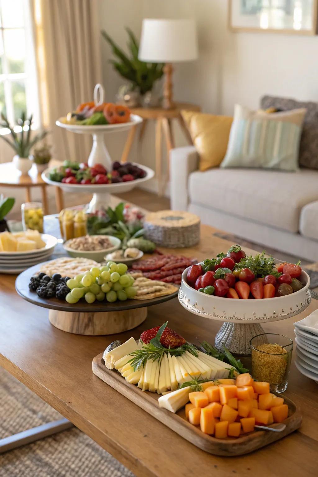 Celebrate sustainably with eco-friendly choices on your grazing table.