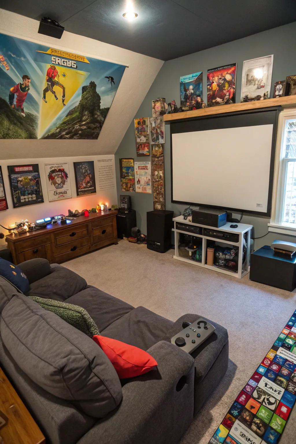 An immersive display setup transforms any gaming room.