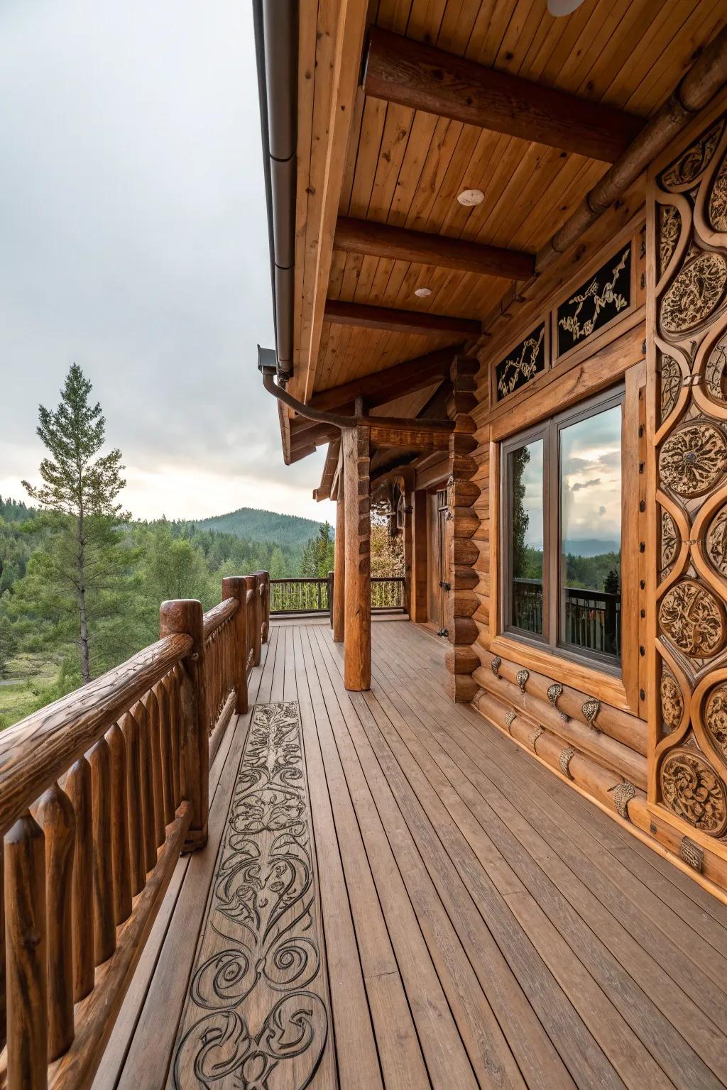 Original deck layouts appending a unique touch.