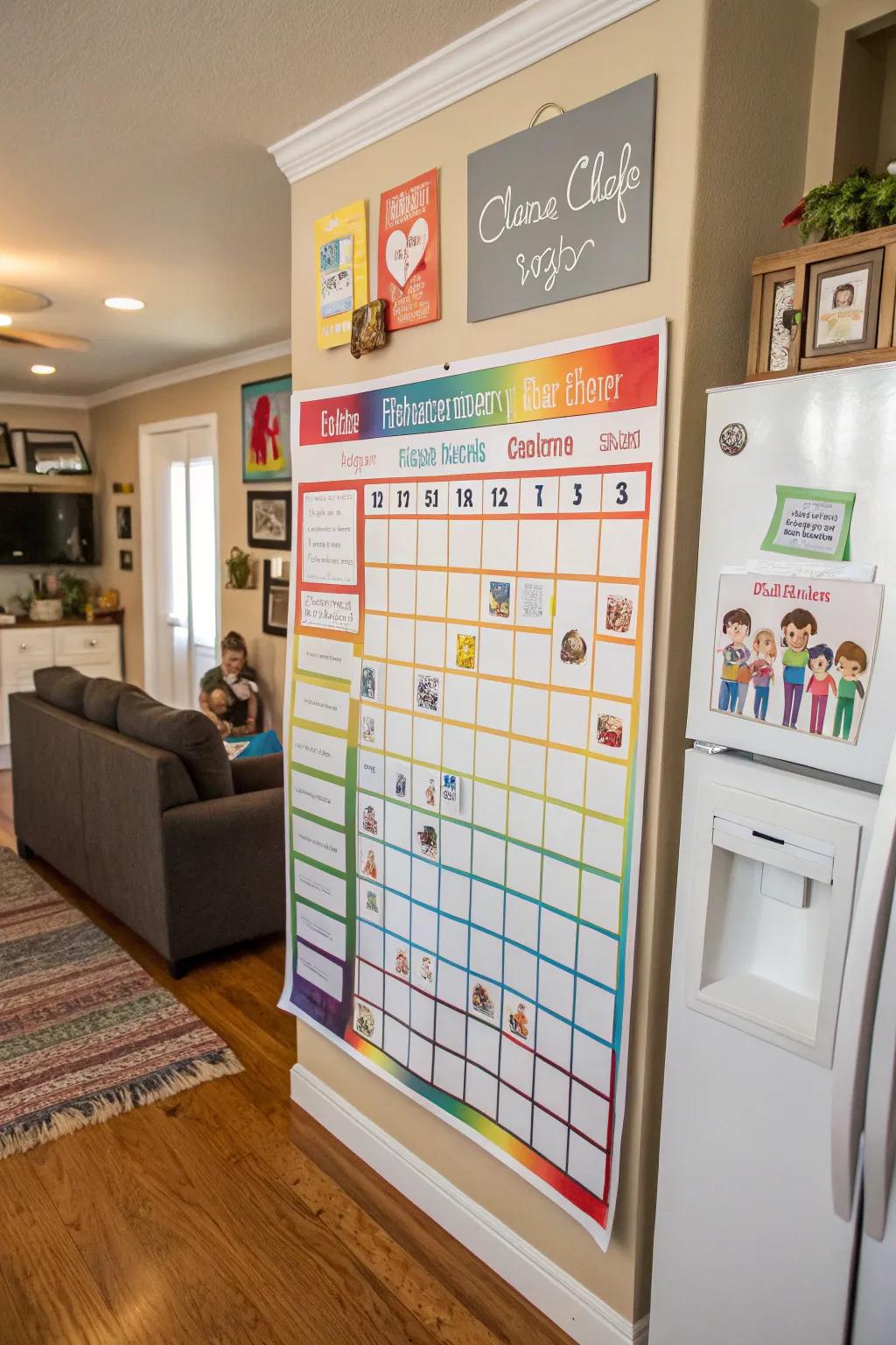 Follow gains using task boards.