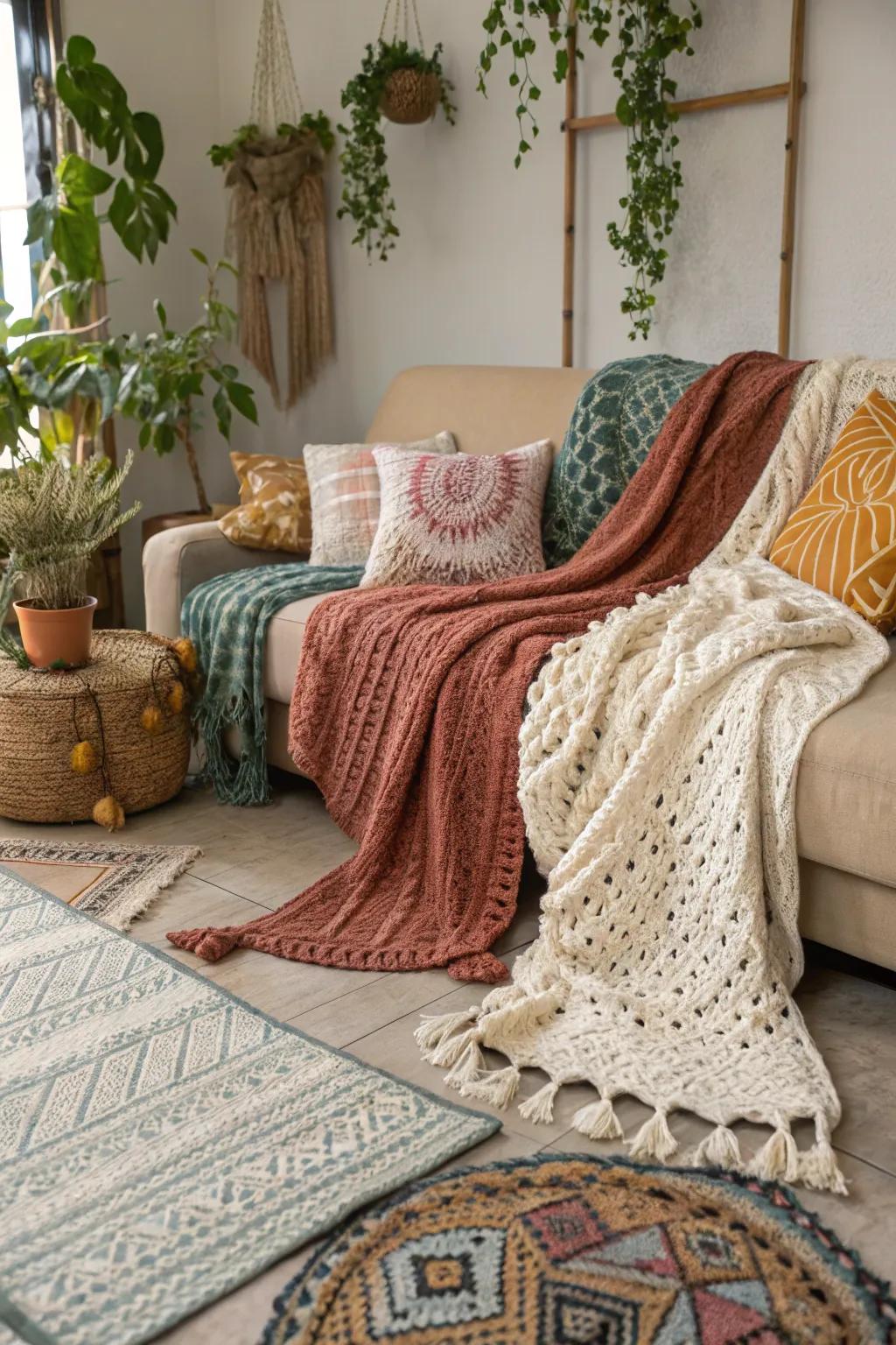 Eclectic mixes impart personality and charm.