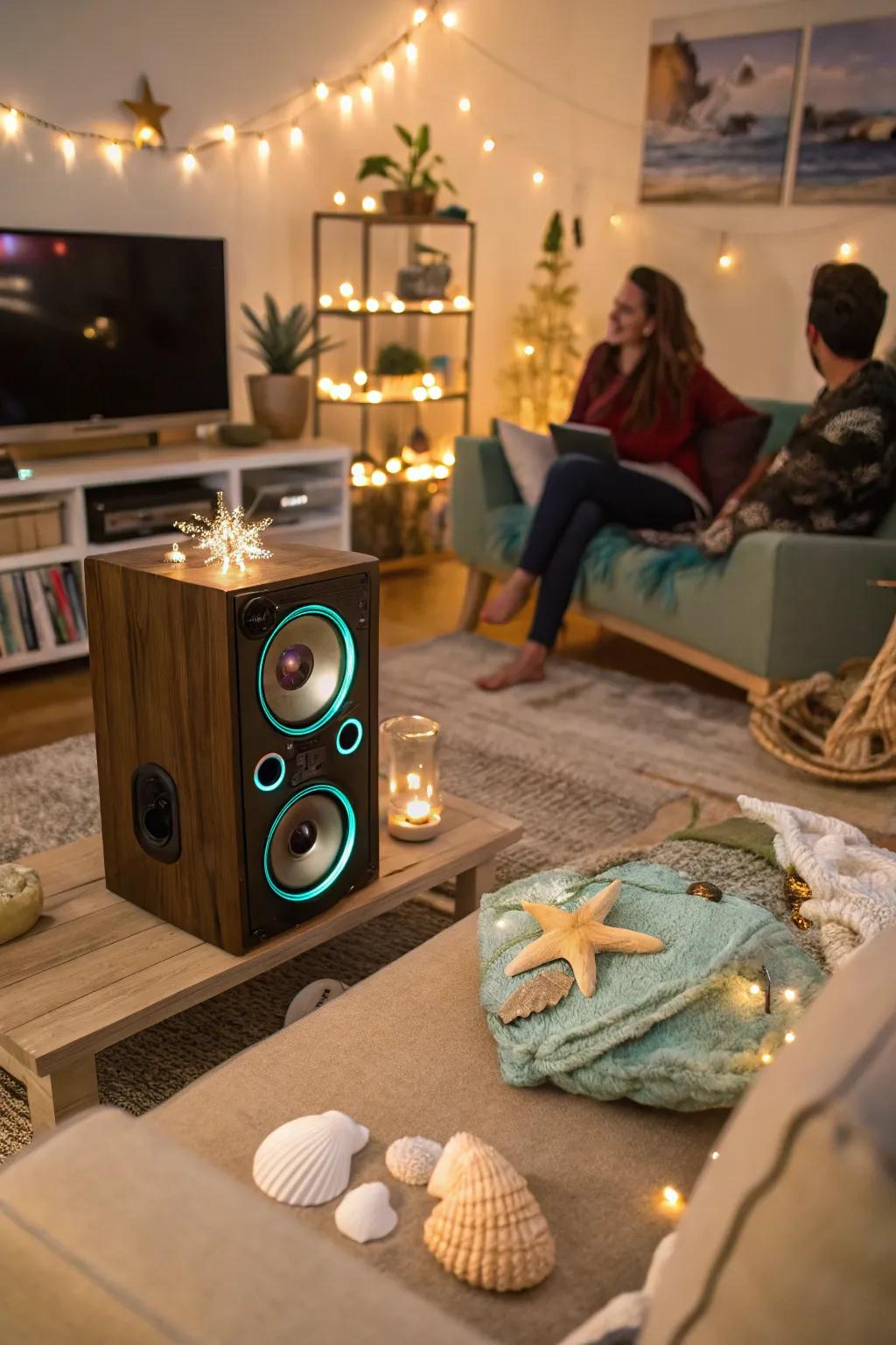 Music enriches the cruise party experience.