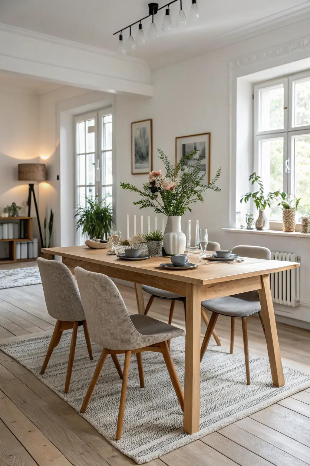 Pine finish keeps it light and naturally beautiful.