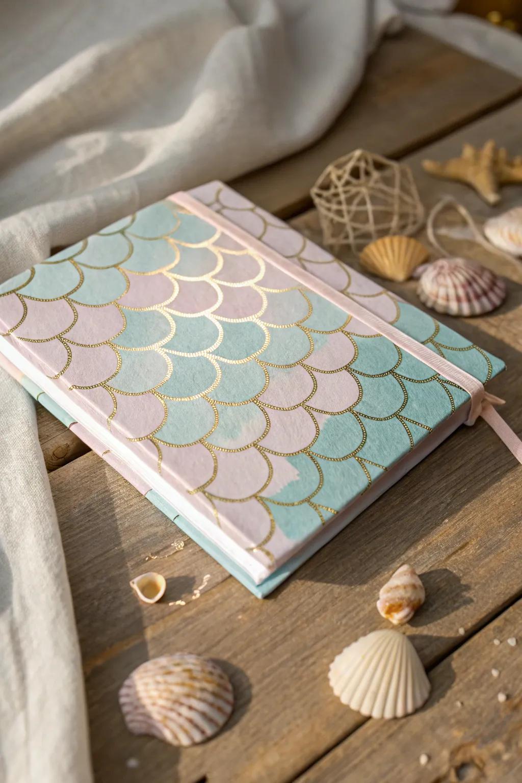 Capture your seaside reveries with this bewitching mermaid-themed notepad &ndash; an impeccable confluence of simplicity and whimsy!