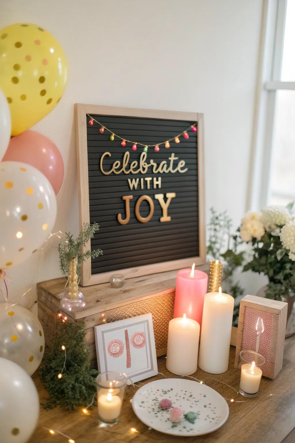 A delightful reminder to cherish the holiday.