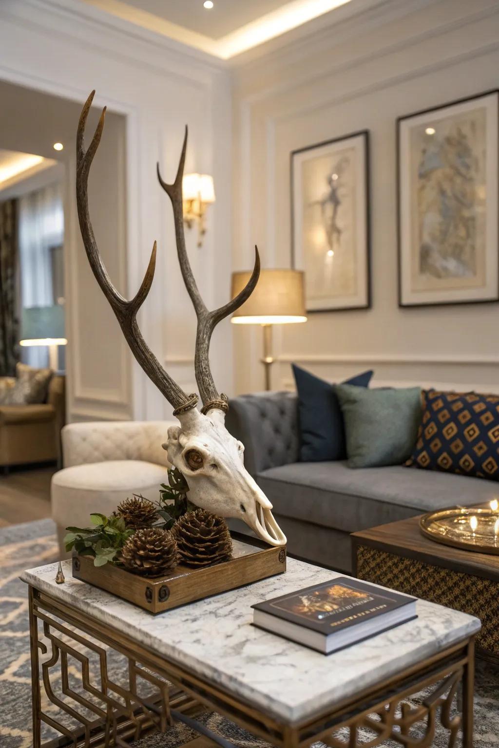 Showcase your mount through a tabletop presentation.