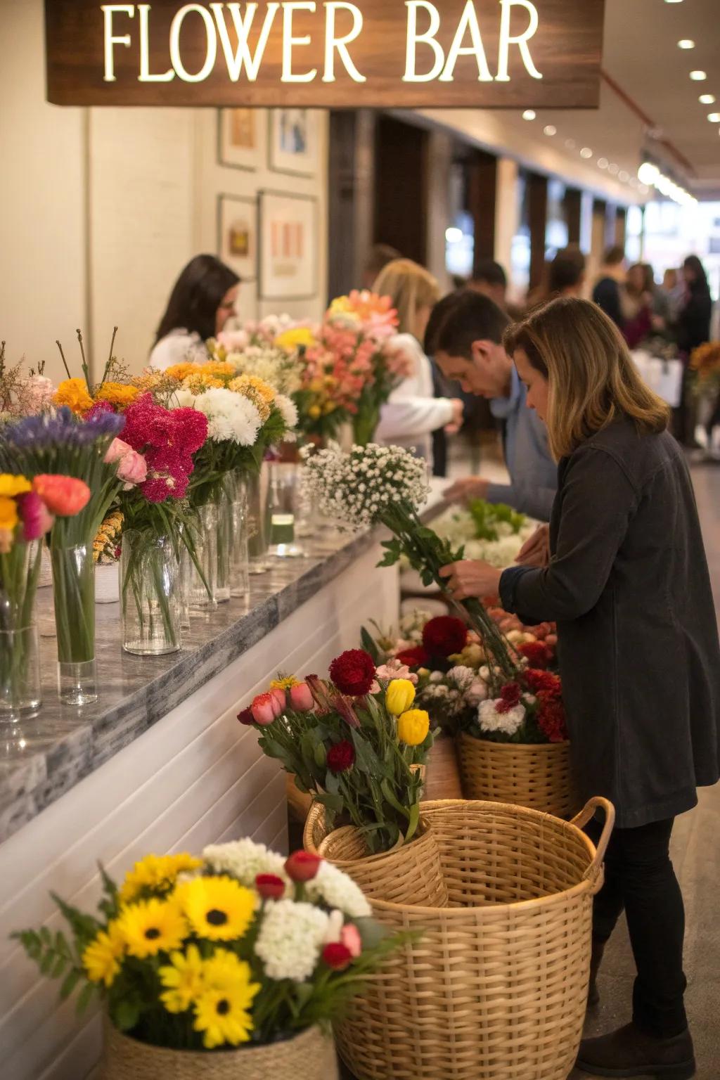 Flower areas can be a beautiful way to give back to the community.