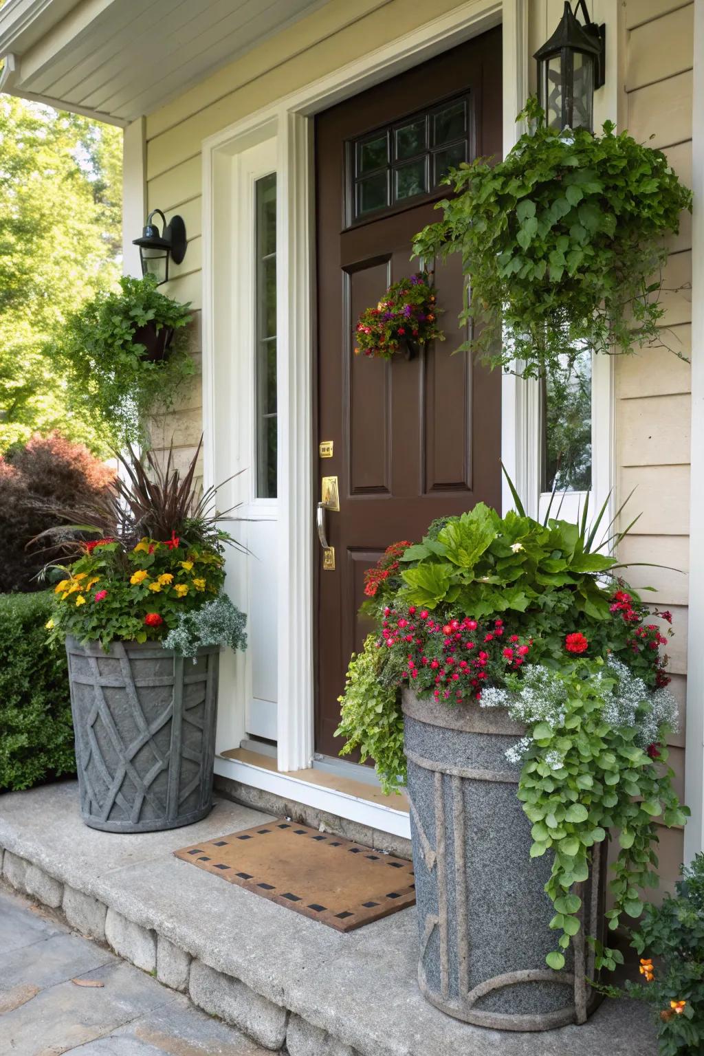 Choose style and sustainability with eco-friendly planters.