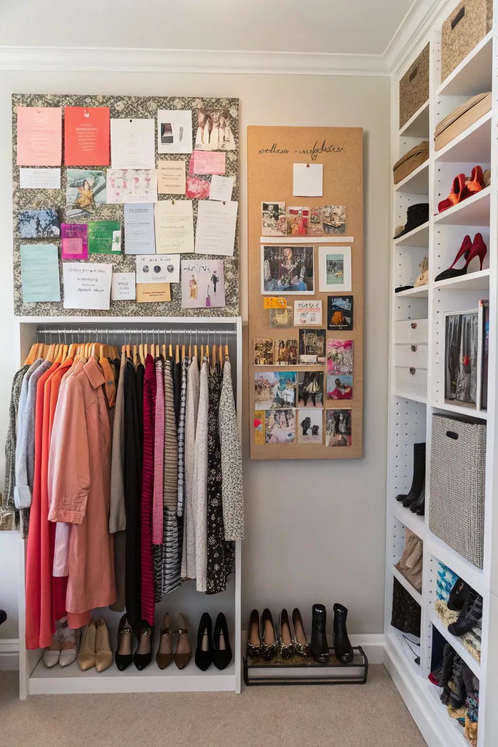 Vision boards keep your style ideas fresh and organized.