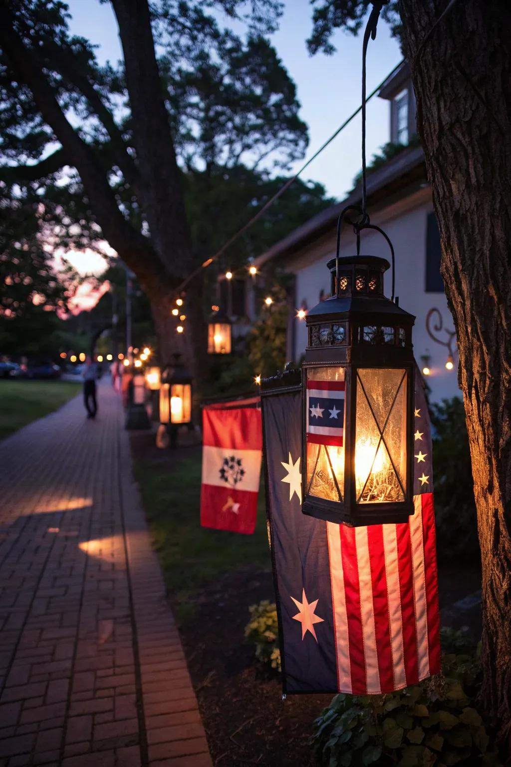 Lights to illuminate the night.