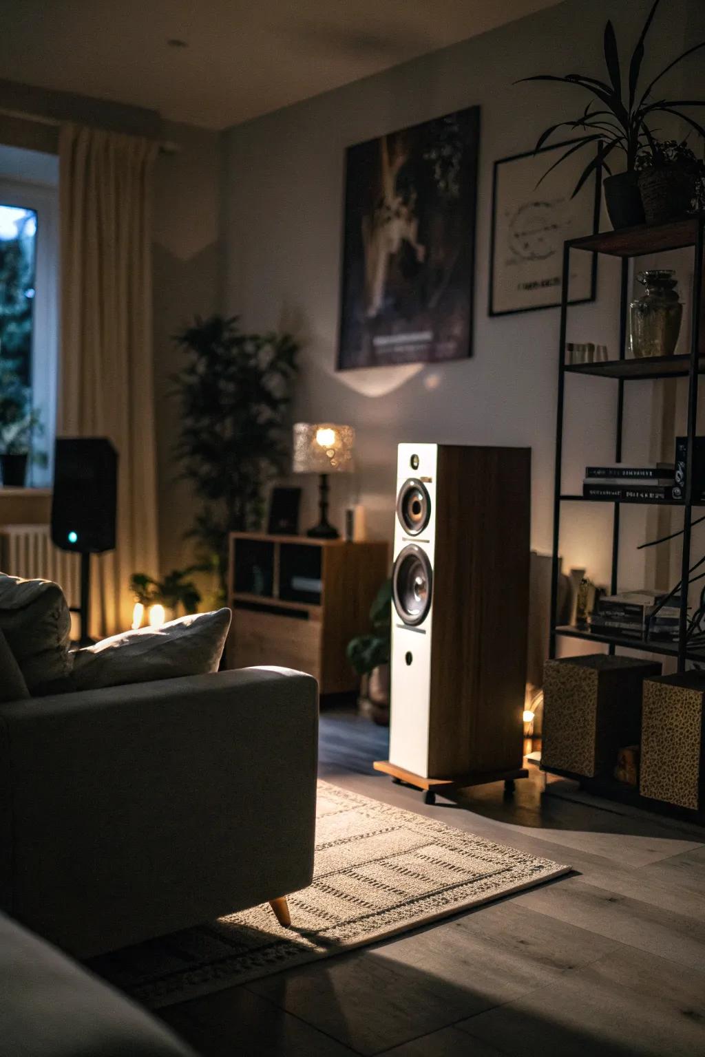 Soundscapes can transform your space into an immersive haunted experience.