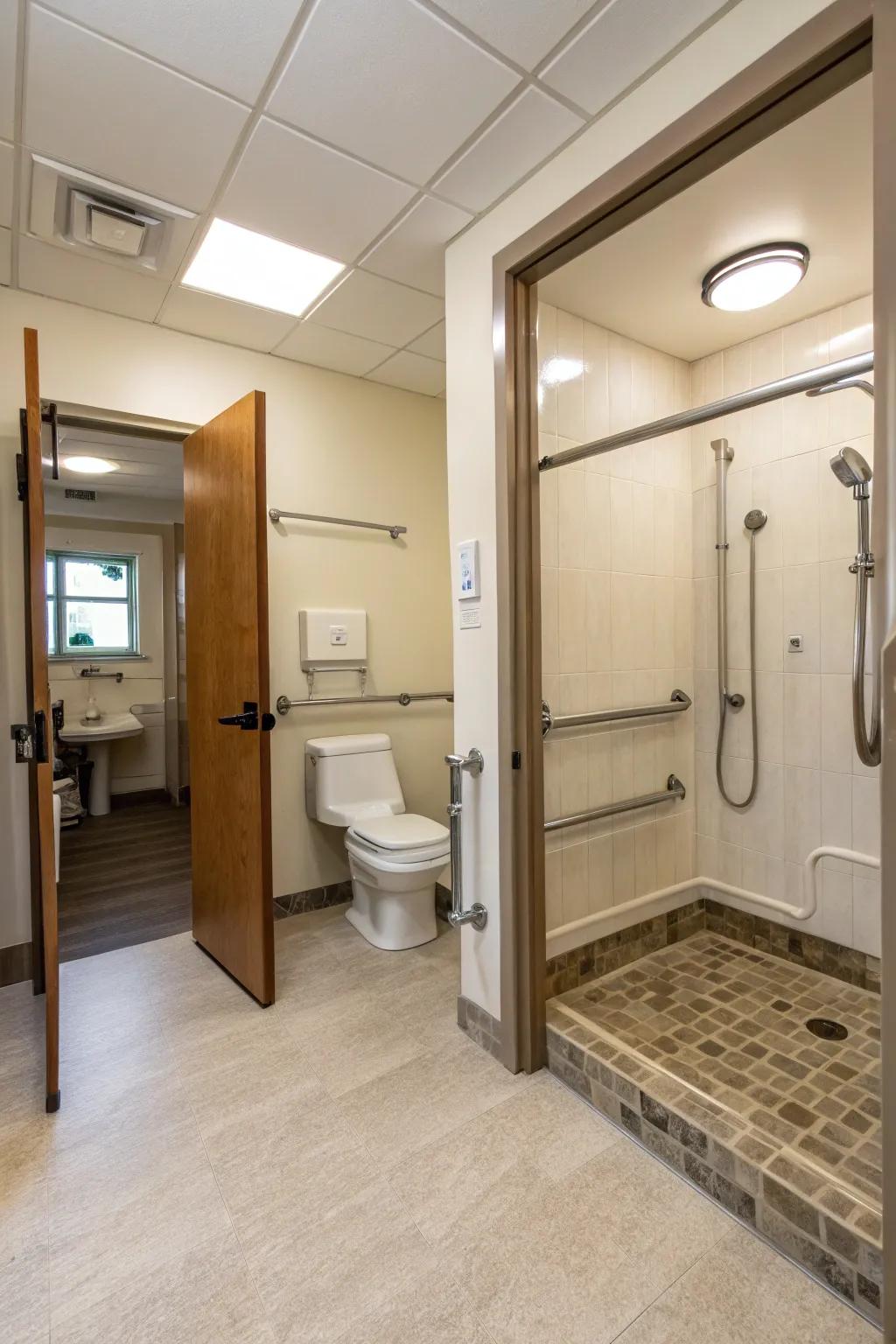 Design for the future by including stylish and accessible features in your home.