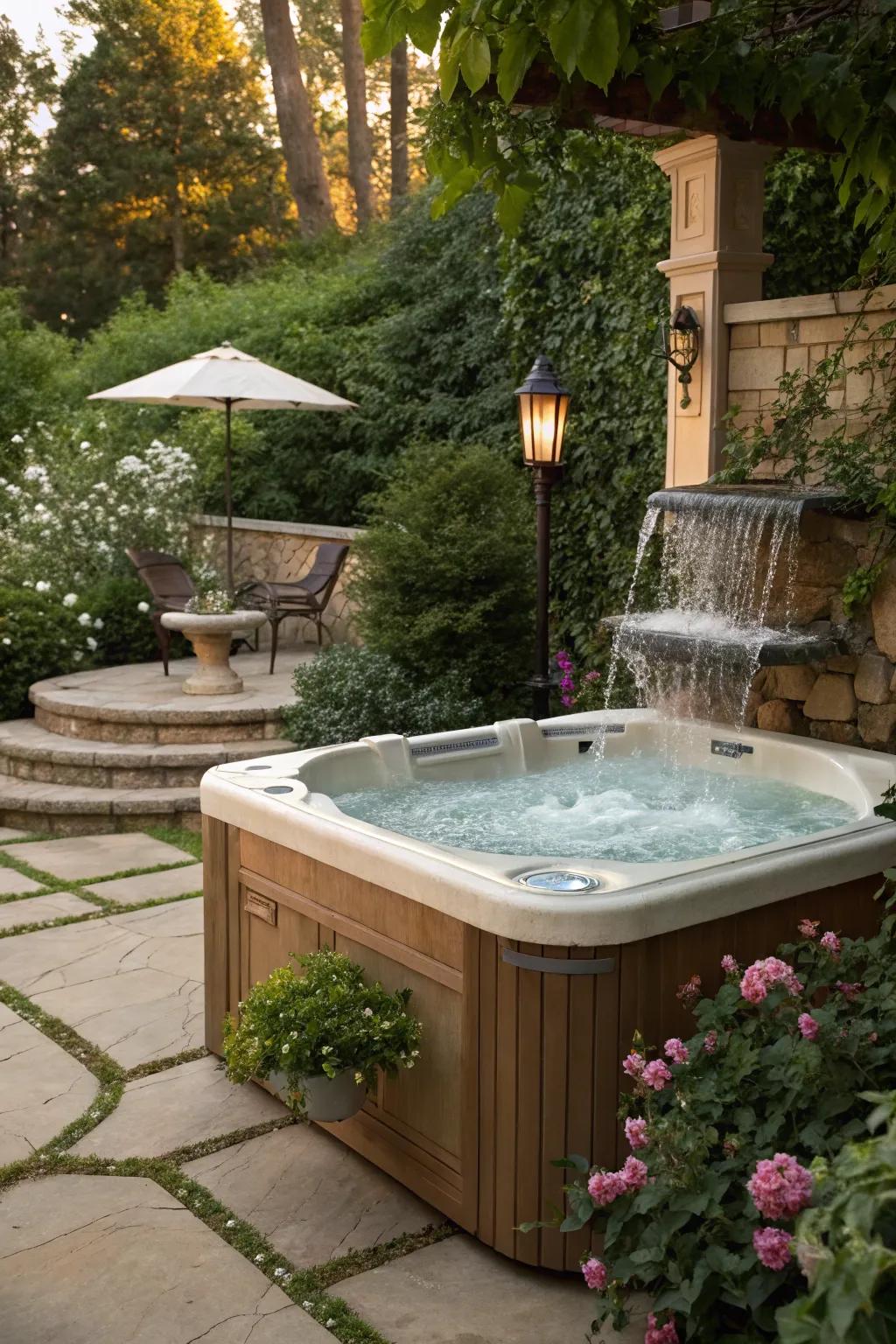 Features add a unique privacy element.