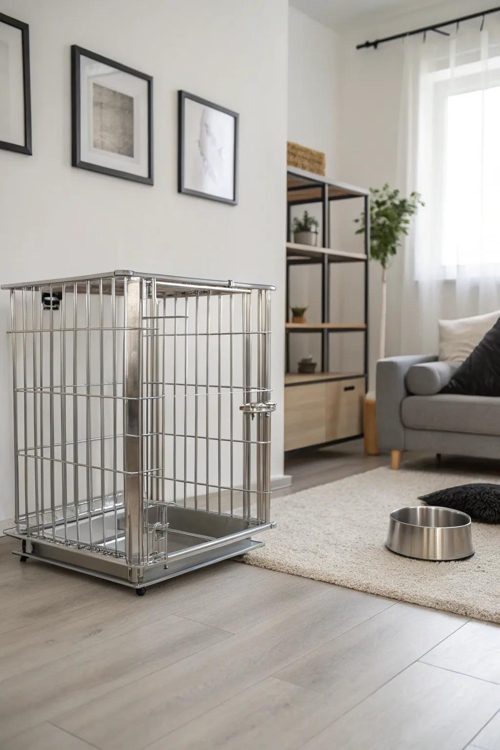 Simplified beauty: integrating shelters via refined steel frames within modern locales.