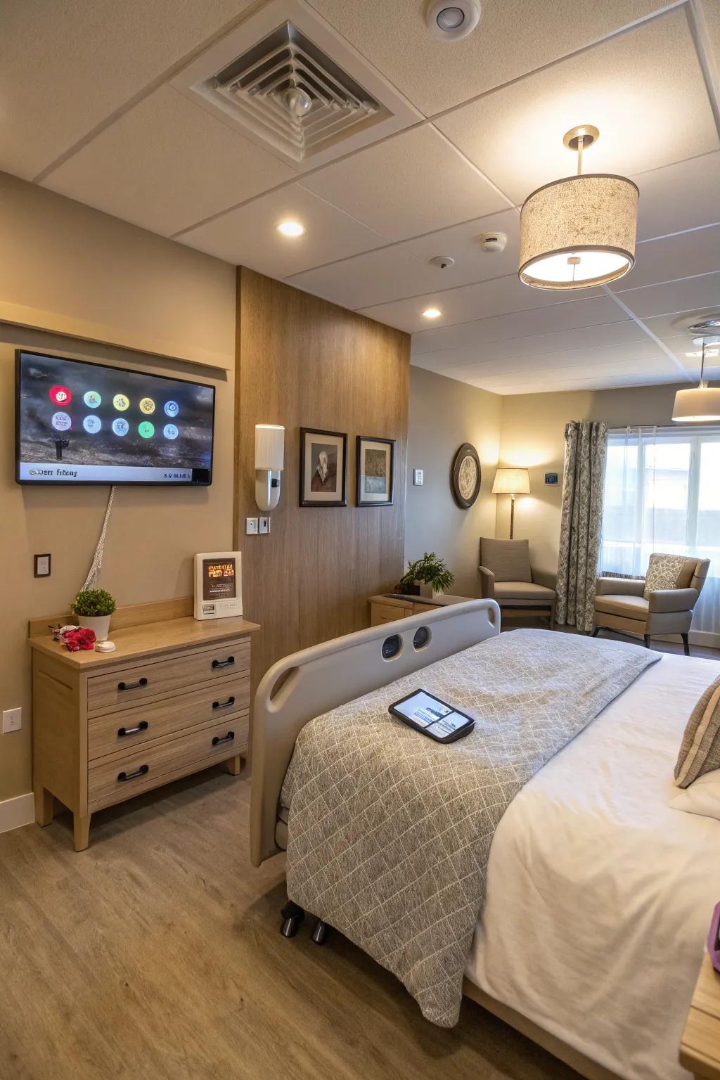 Enriching the residents' quality of life through the deployment of adaptable smart home technology.