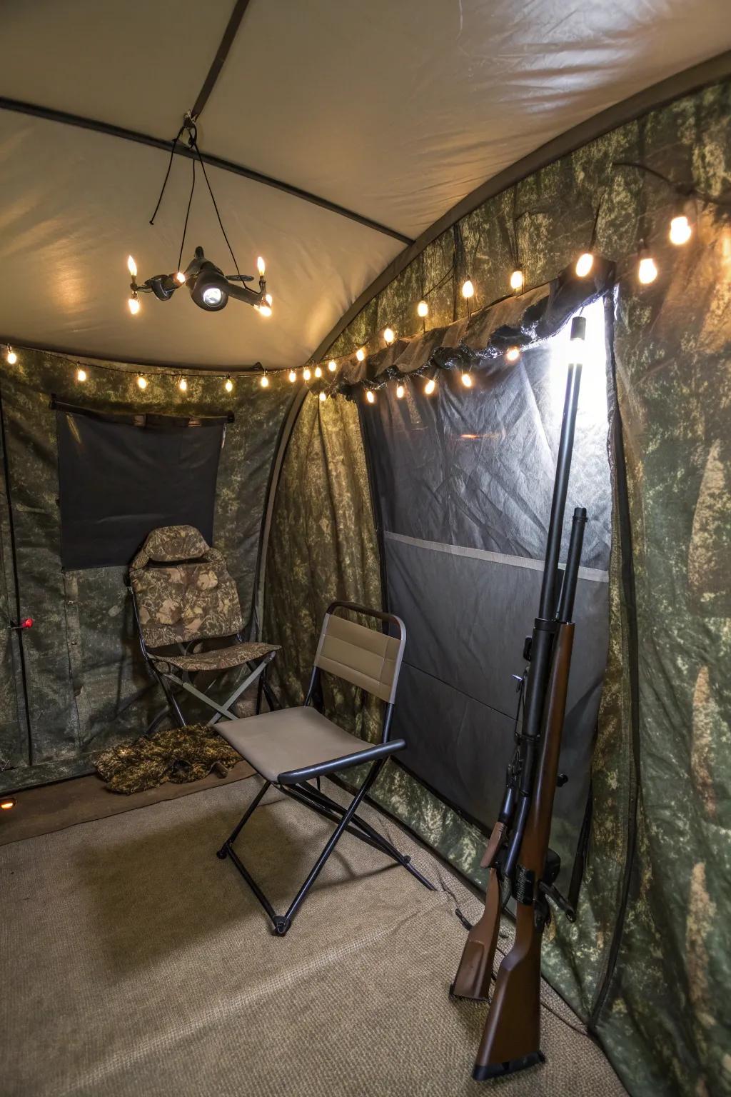 Adjustable illumination enhances perceivability through sub-optimal light circumstances.