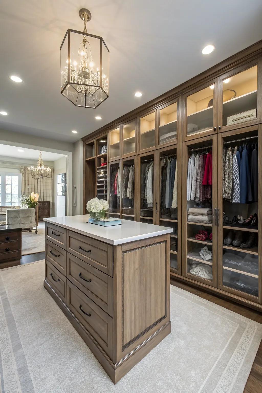 An island: adding storage and style.