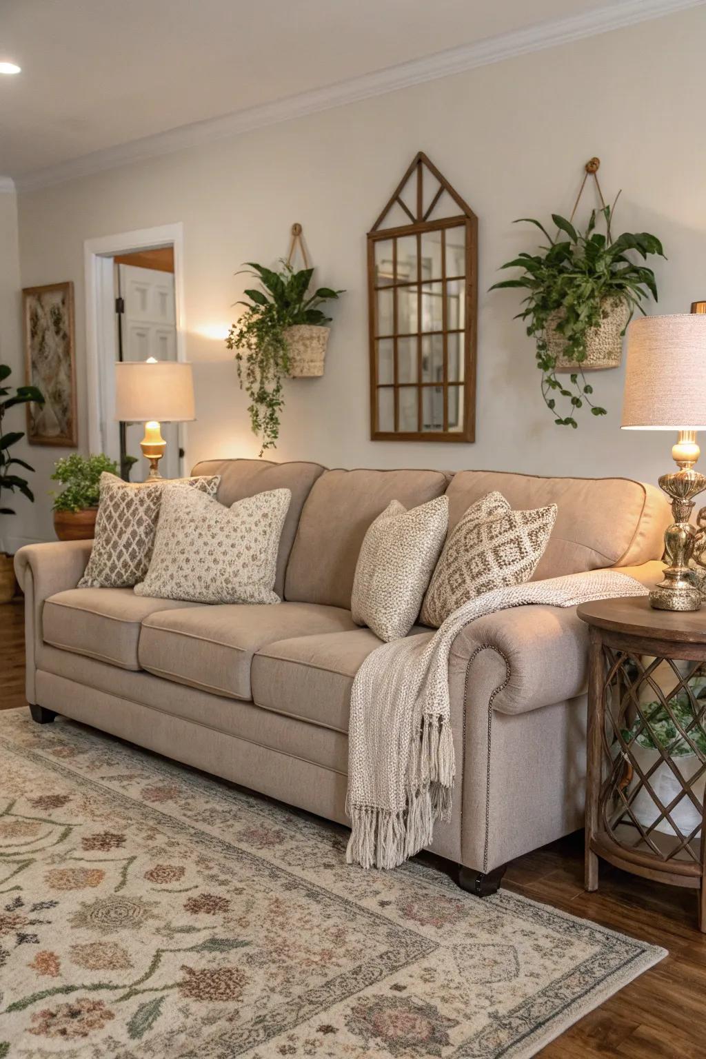 Sandstone offers elegance and versatility.