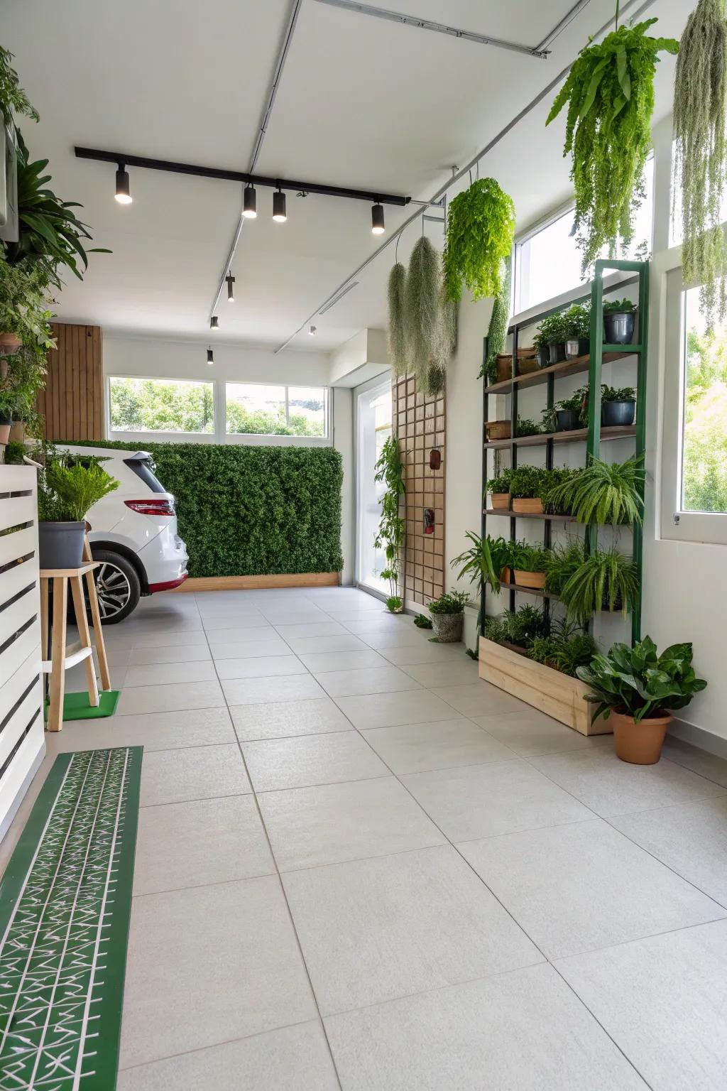 Choose sustainability with eco-conscious porcelain squares.