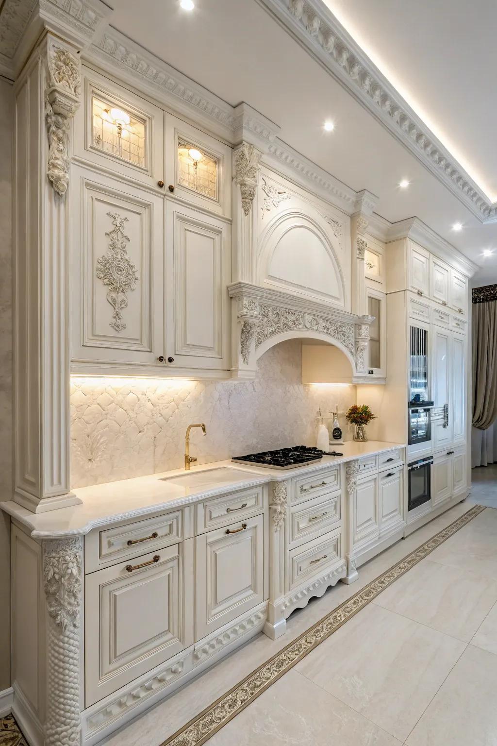 Enhanced aesthetic using timeless forms.