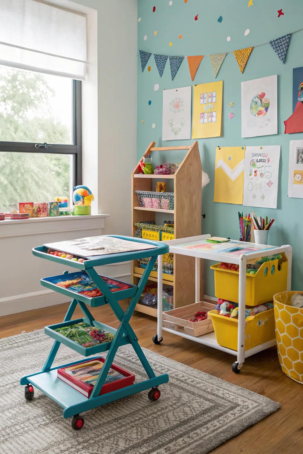 Relocatable furnishings furnish pliability and adaptability within diminutive expanses.