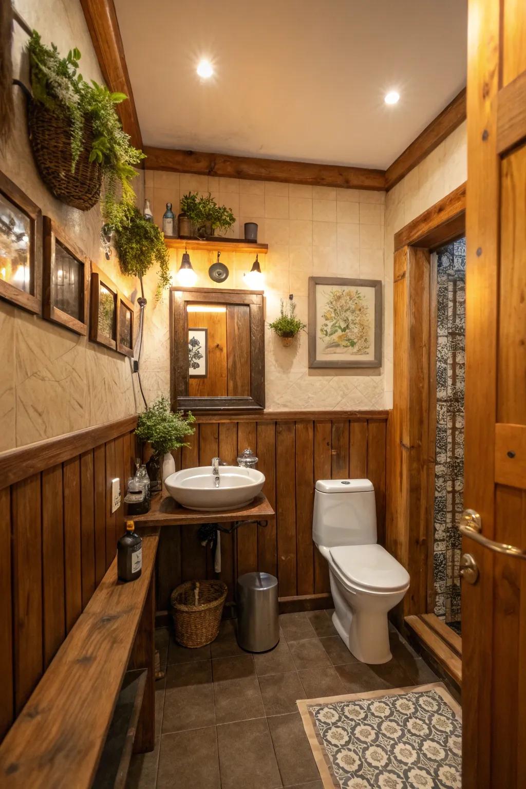 Timber accents bring warmth and texture.