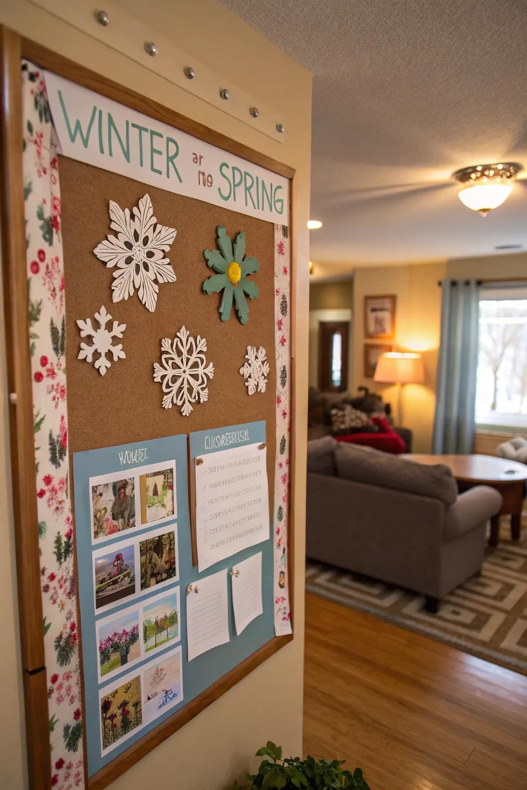 Seasonal transitions are inspiring.