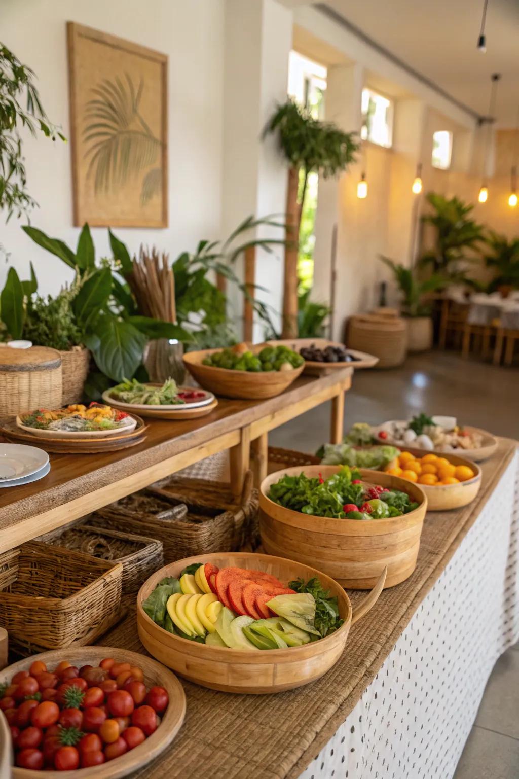 Eco-friendly choices show smart design.