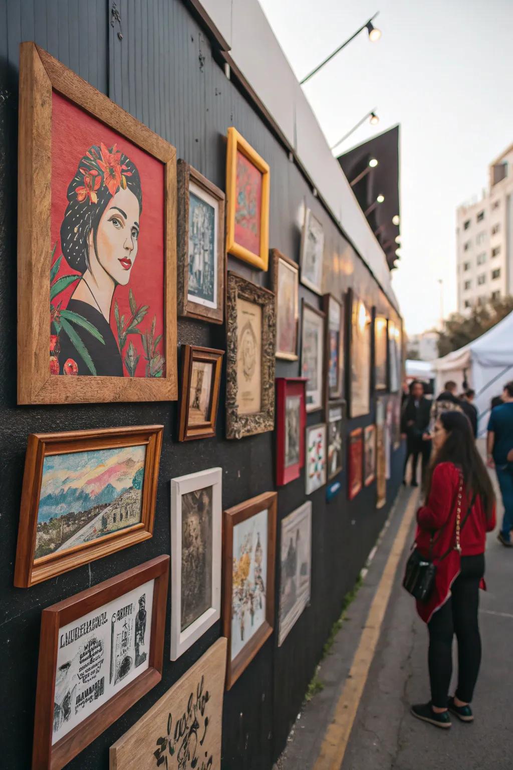 Eclectic combinations mirror an adventurous disposition.