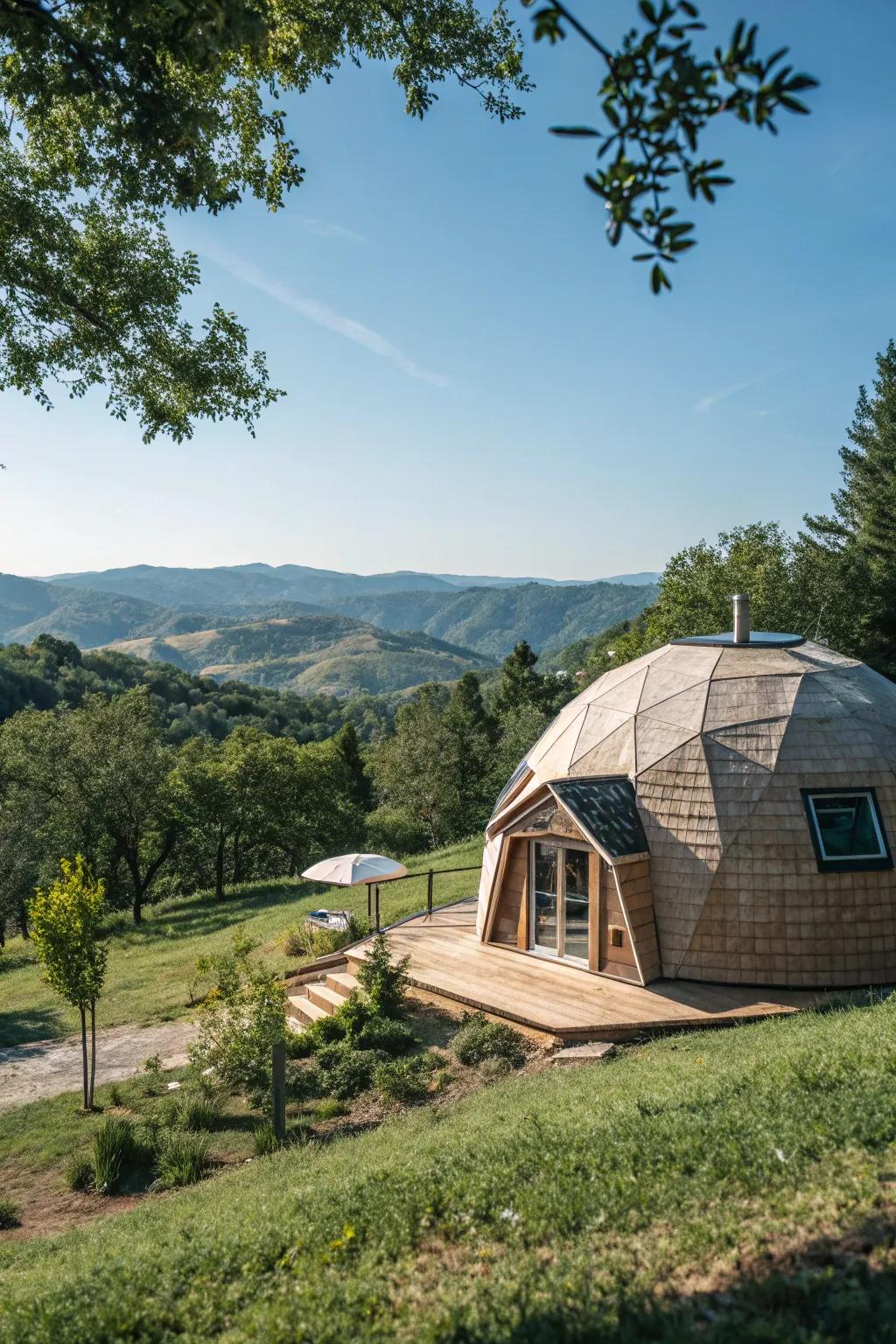 Unusual architectural designs give small houses character and functionality.
