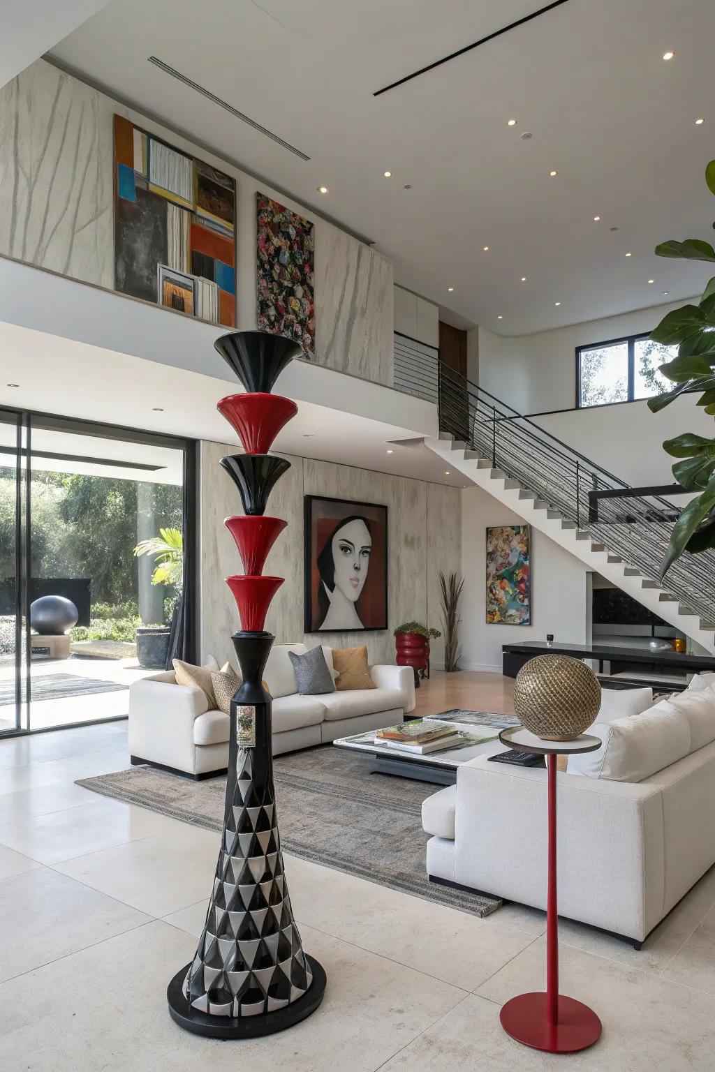 Challenge norms through avant-garde art.