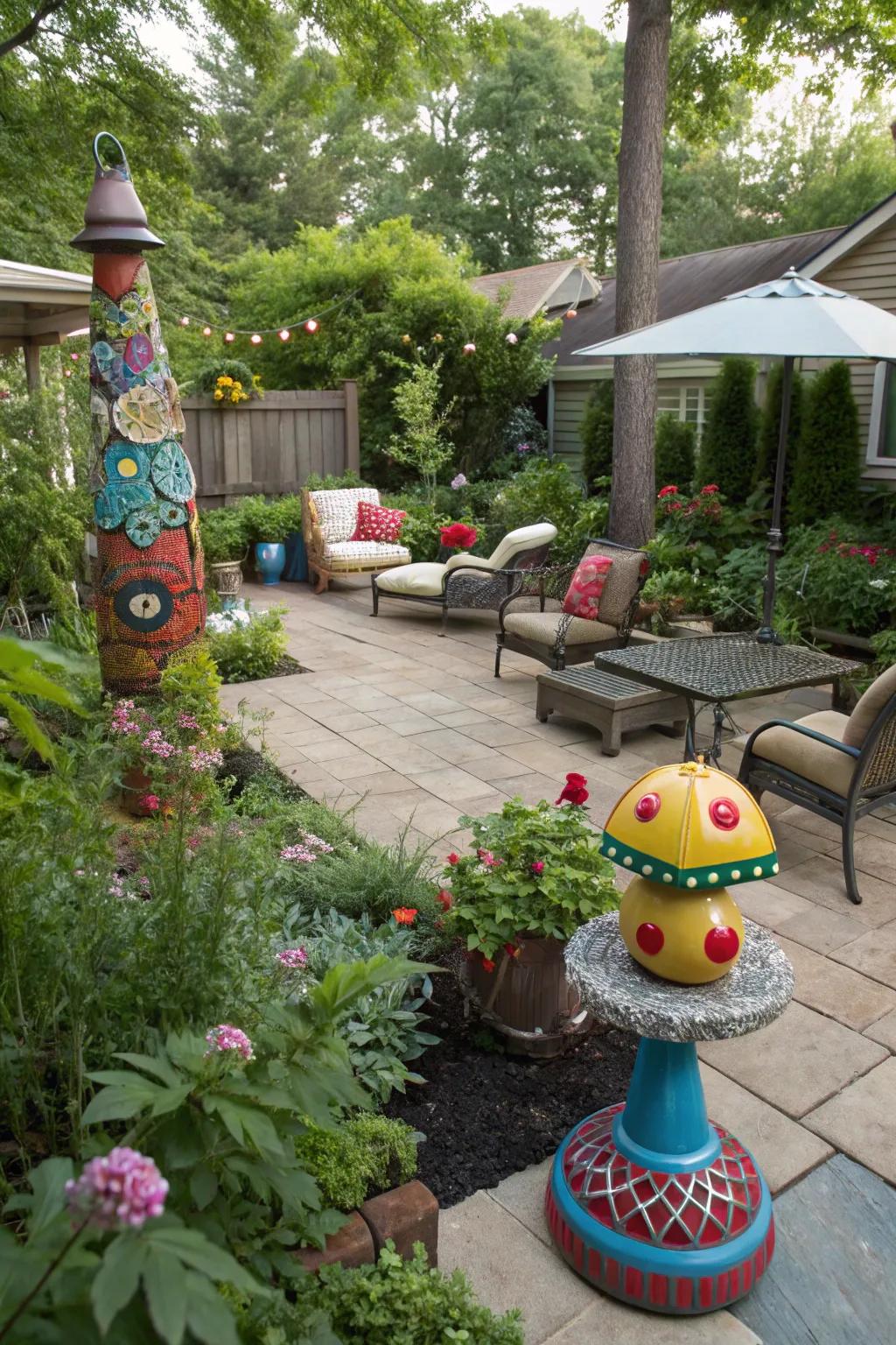 Garden arts infuse identity and intrigue into your outdoor setting.
