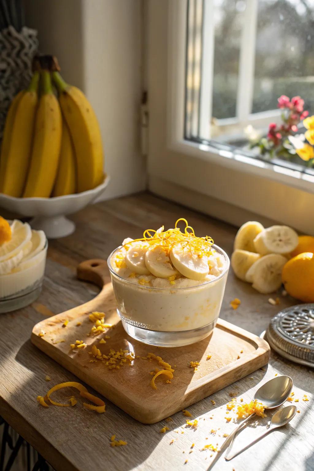 Citrus zest: a garnish that&rsquo;s both fresh and vibrant.