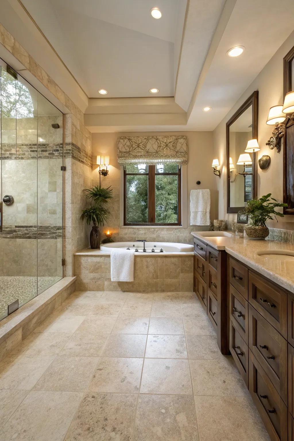 Experience subtle sophistication through calcite.