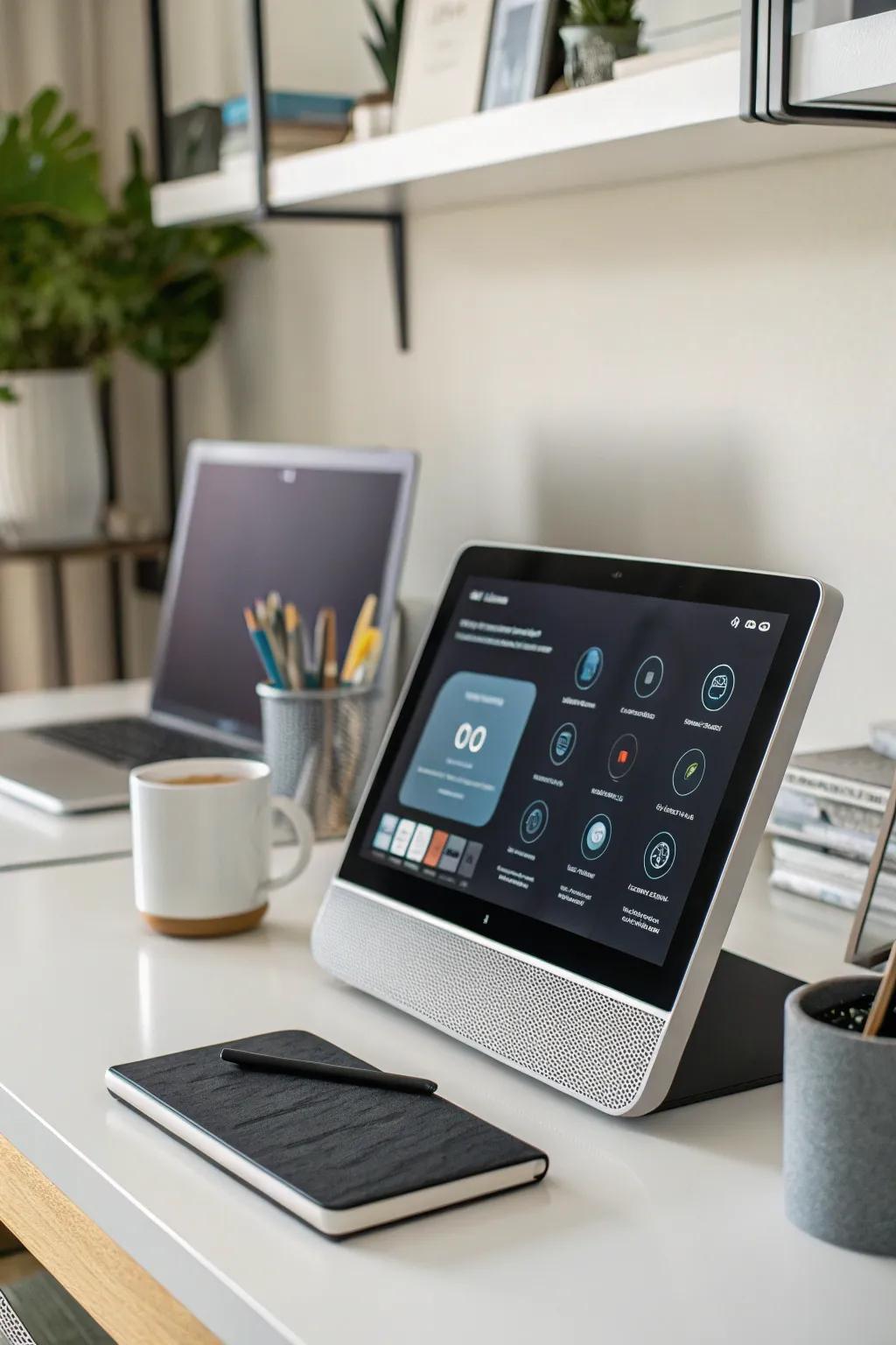 An intelligent home center acts as the command center for a connected home, bringing convenience and control to your fingertips.