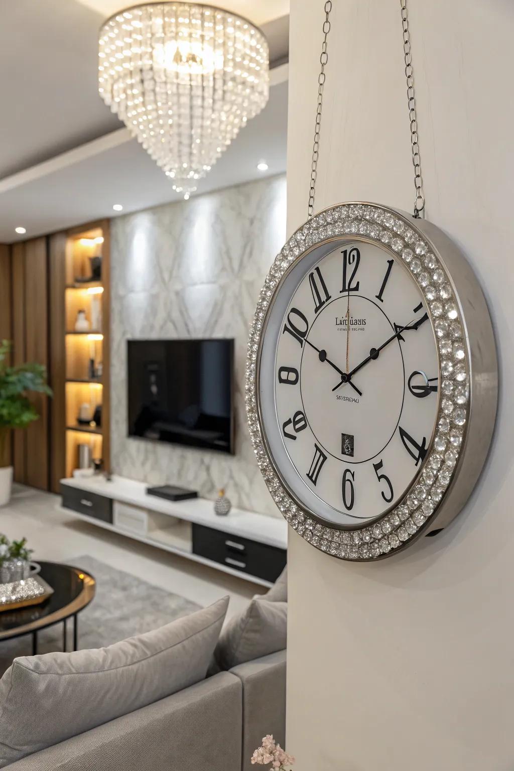 Clocks combine flair with functionality.