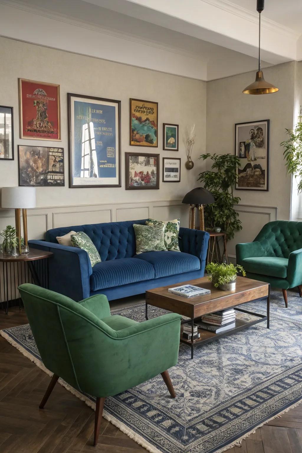 A combined style delivers a rich tapestry of styles and textures.