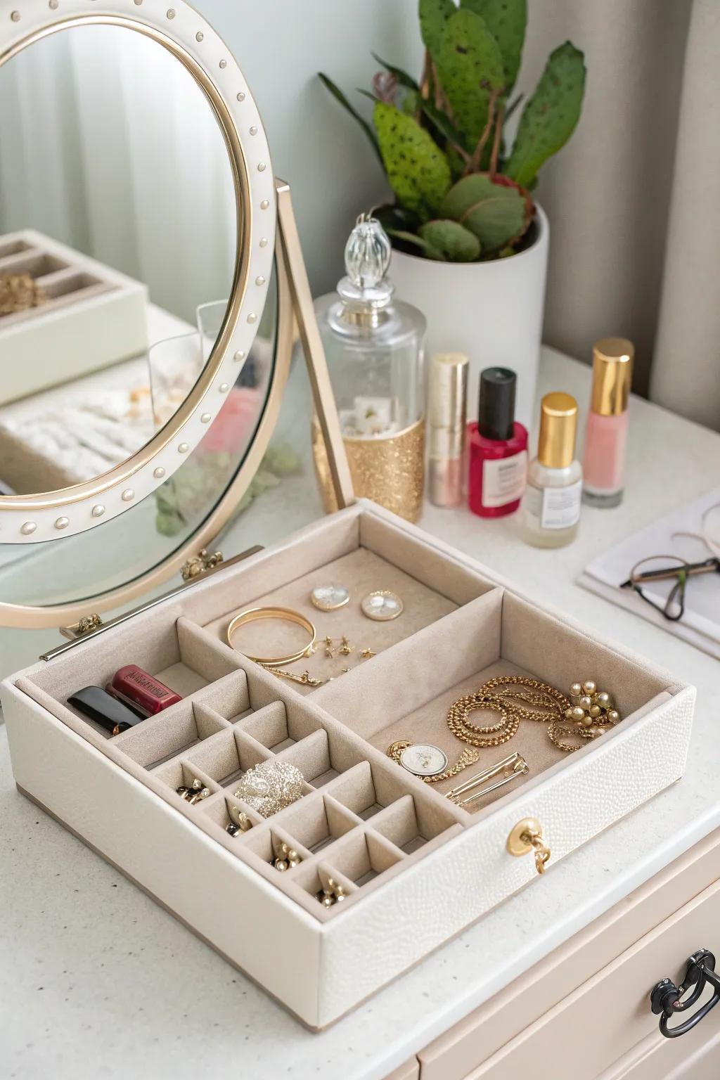 Jewelry keepers that blend functionality with elegance.