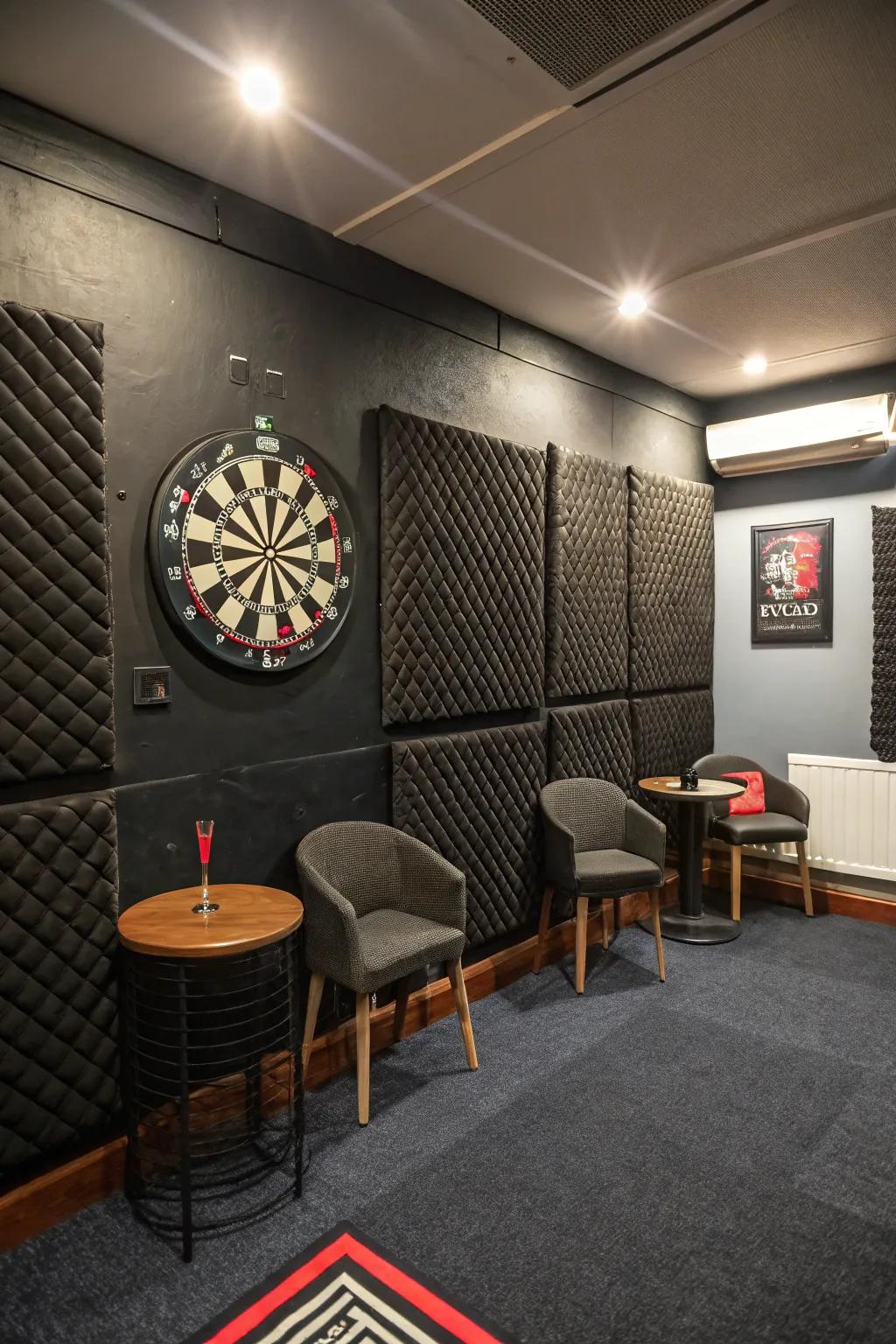 Soundproofing helps ensure a peaceful and focused playing environment.