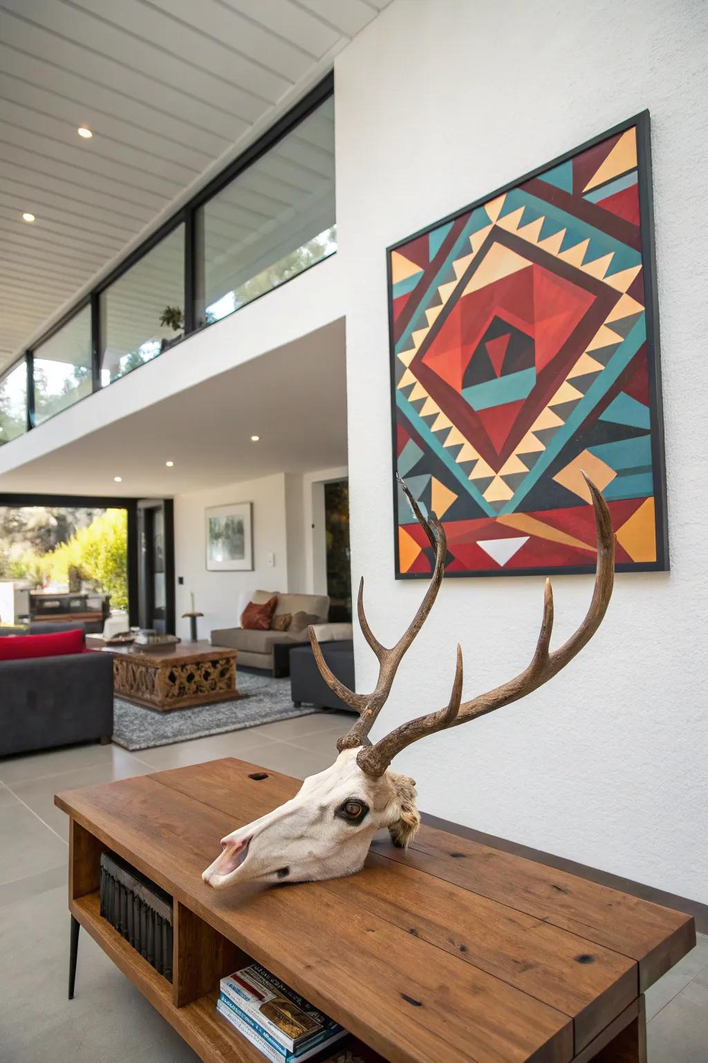 Forge an artistic declaration by harmonizing your mount through partition art.