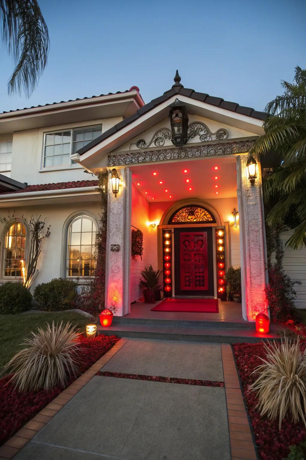 A prominent entrance that leaves a lasting impression.