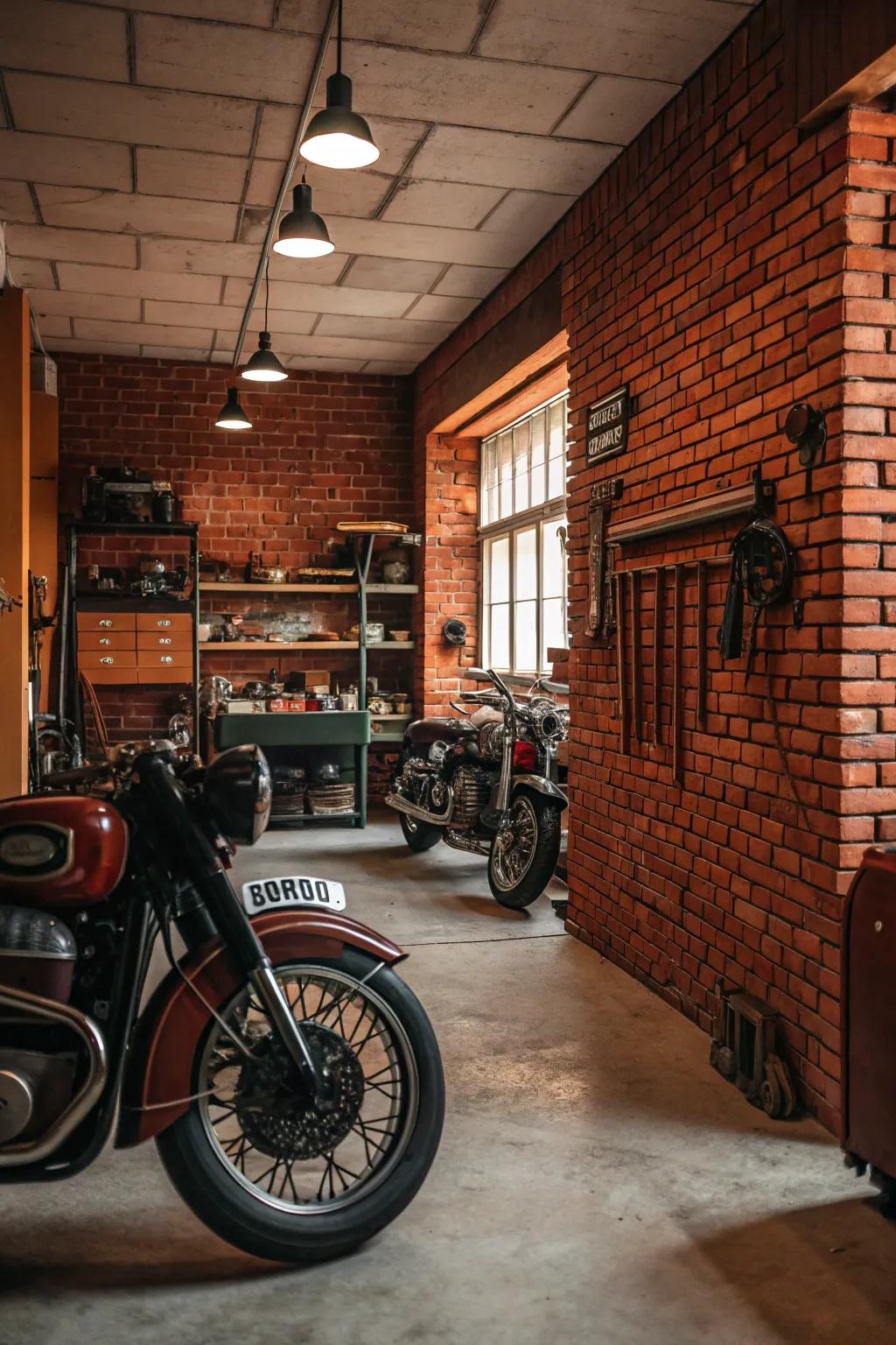 Clay red provides a classic and inviting atmosphere.